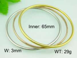 Stainless Steel Gold-plating Bangle