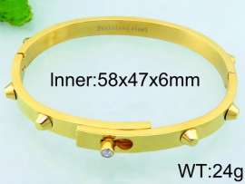 Stainless Steel Gold-plating Bangle
