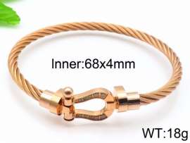 Stainless Steel Wire Bangle