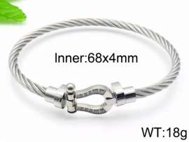 Stainless Steel Wire Bangle
