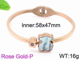 Stainless Steel Rose Gold-plating Bangle