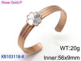 Stainless Steel Rose Gold-plating Bangle