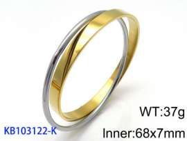 Stainless Steel Gold-plating Bangle