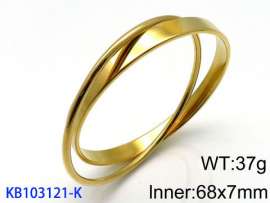 Stainless Steel Gold-plating Bangle