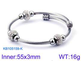 Stainless Steel Wire Bangle