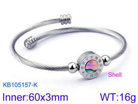 Stainless Steel Wire Bangle
