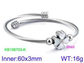Stainless Steel Wire Bangle