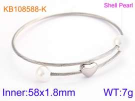 Stainless Steel Wire Bangle