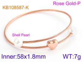 Stainless Steel Wire Bangle