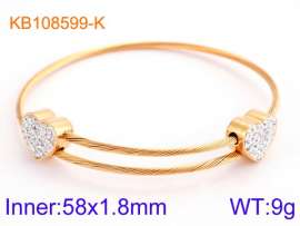 Stainless Steel Wire Bangle
