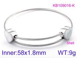 Stainless Steel Wire Bangle
