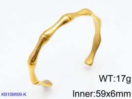 Stainless Steel Gold-plating Bangle