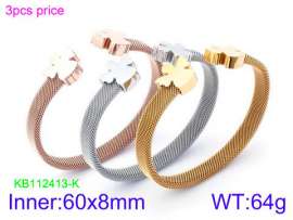 Stainless Steel Rose Gold-plating Bangle