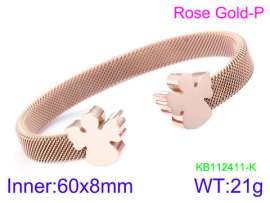 Stainless Steel Rose Gold-plating Bangle