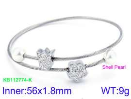Stainless Steel Wire Bangle