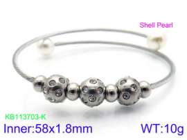 Stainless Steel Wire Bangle