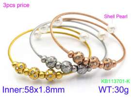 Stainless Steel Wire Bangle