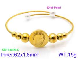 Stainless Steel Wire Bangle
