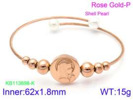 Stainless Steel Wire Bangle