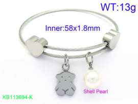 Stainless Steel Wire Bangle