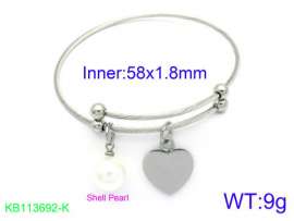 Stainless Steel Wire Bangle