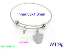 Stainless Steel Wire Bangle