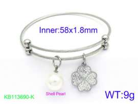 Stainless Steel Wire Bangle