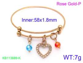 Stainless Steel Wire Bangle