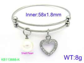 Stainless Steel Wire Bangle