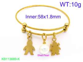 Stainless Steel Wire Bangle