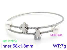 Stainless Steel Wire Bangle