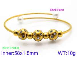 Stainless Steel Wire Bangle
