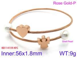Stainless Steel Wire Bangle