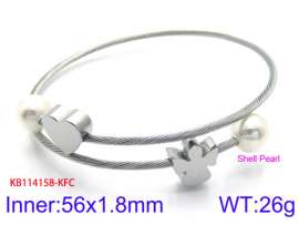 Stainless Steel Wire Bangle