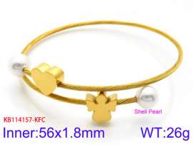Stainless Steel Wire Bangle