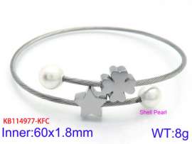 Stainless Steel Wire Bangle