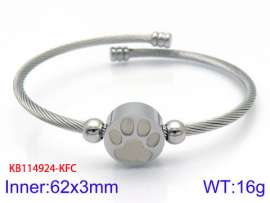 Stainless Steel Wire Bangle