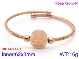 Stainless Steel Wire Bangle