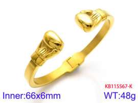 Stainless Steel Gold-plating Bangle