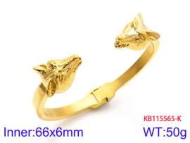 Stainless Steel Gold-plating Bangle