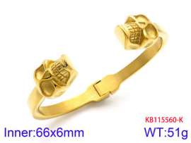 Stainless Steel Gold-plating Bangle