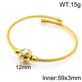 Stainless Steel Wire Bangle