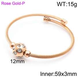 Stainless Steel Wire Bangle