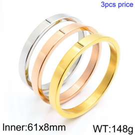 Stainless Steel Rose Gold-plating Bangle