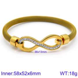 Stainless Steel Gold-plating Bangle
