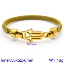 Stainless Steel Gold-plating Bangle