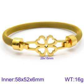 Stainless Steel Gold-plating Bangle