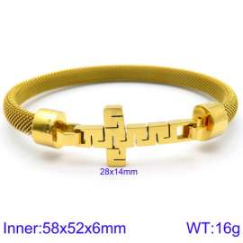 Stainless Steel Gold-plating Bangle