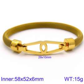 Stainless Steel Gold-plating Bangle