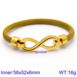 Stainless Steel Gold-plating Bangle